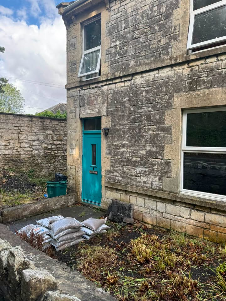 Driveway Transformation before view