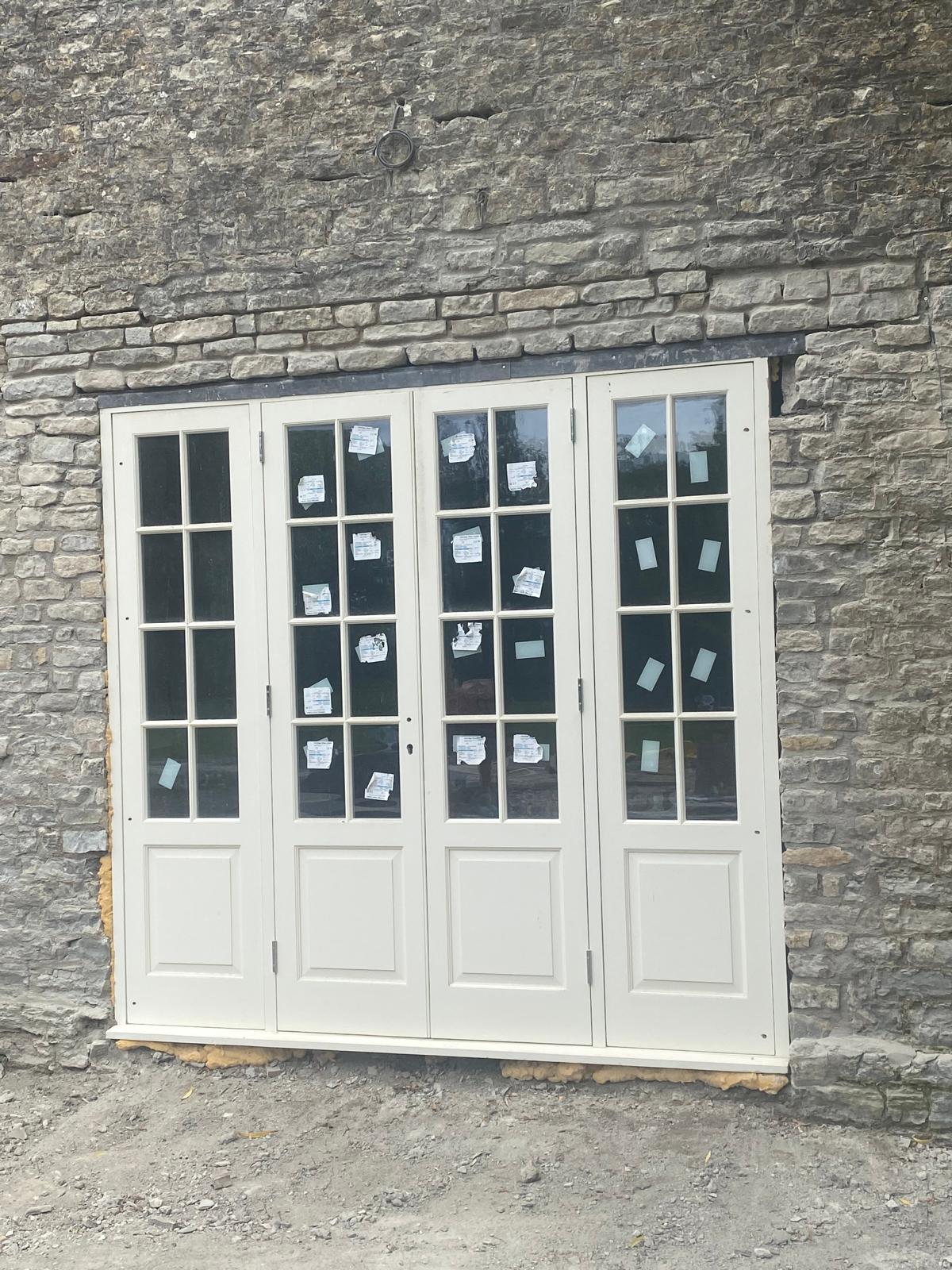 Stone door openings at the heritage property